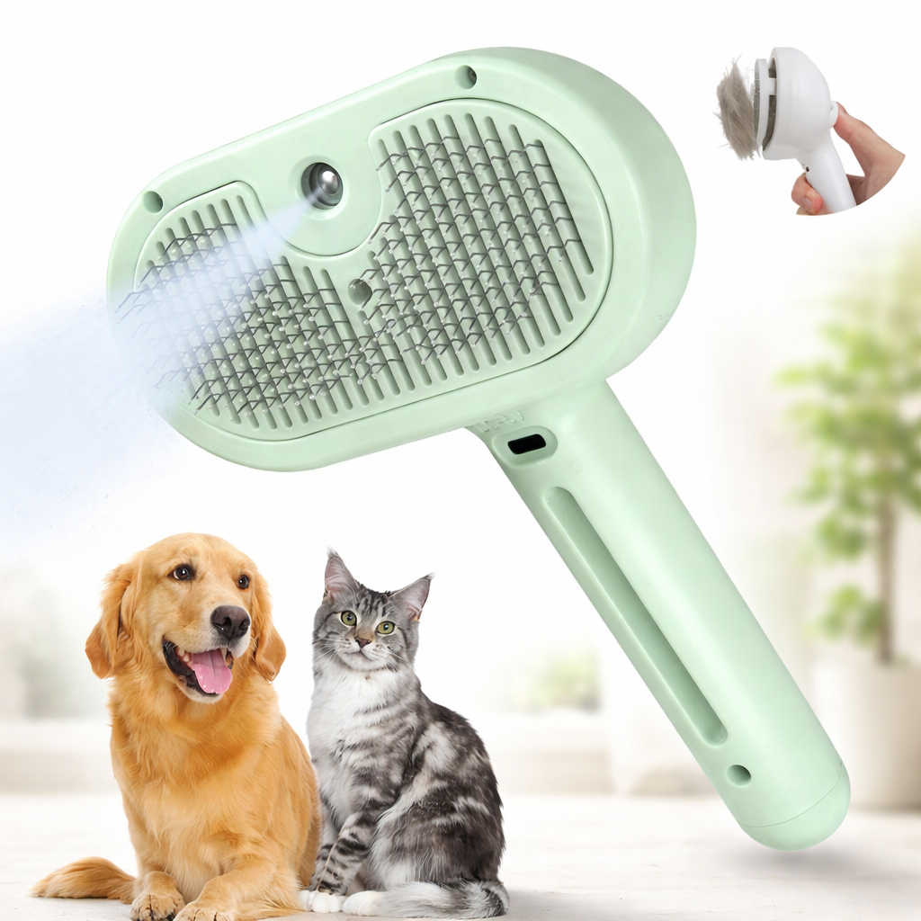 PetWohl™ USB Sprühbürste für Hunde & Katzen